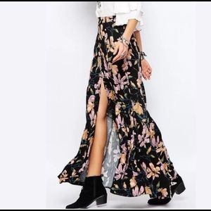 Free People Smooth Sailing Maxi Skirt size 4